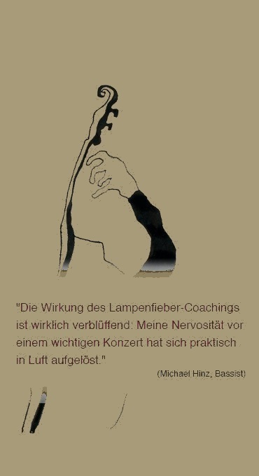 Professionelles Lampenfieber-Coaching für Musiker und Künstler
